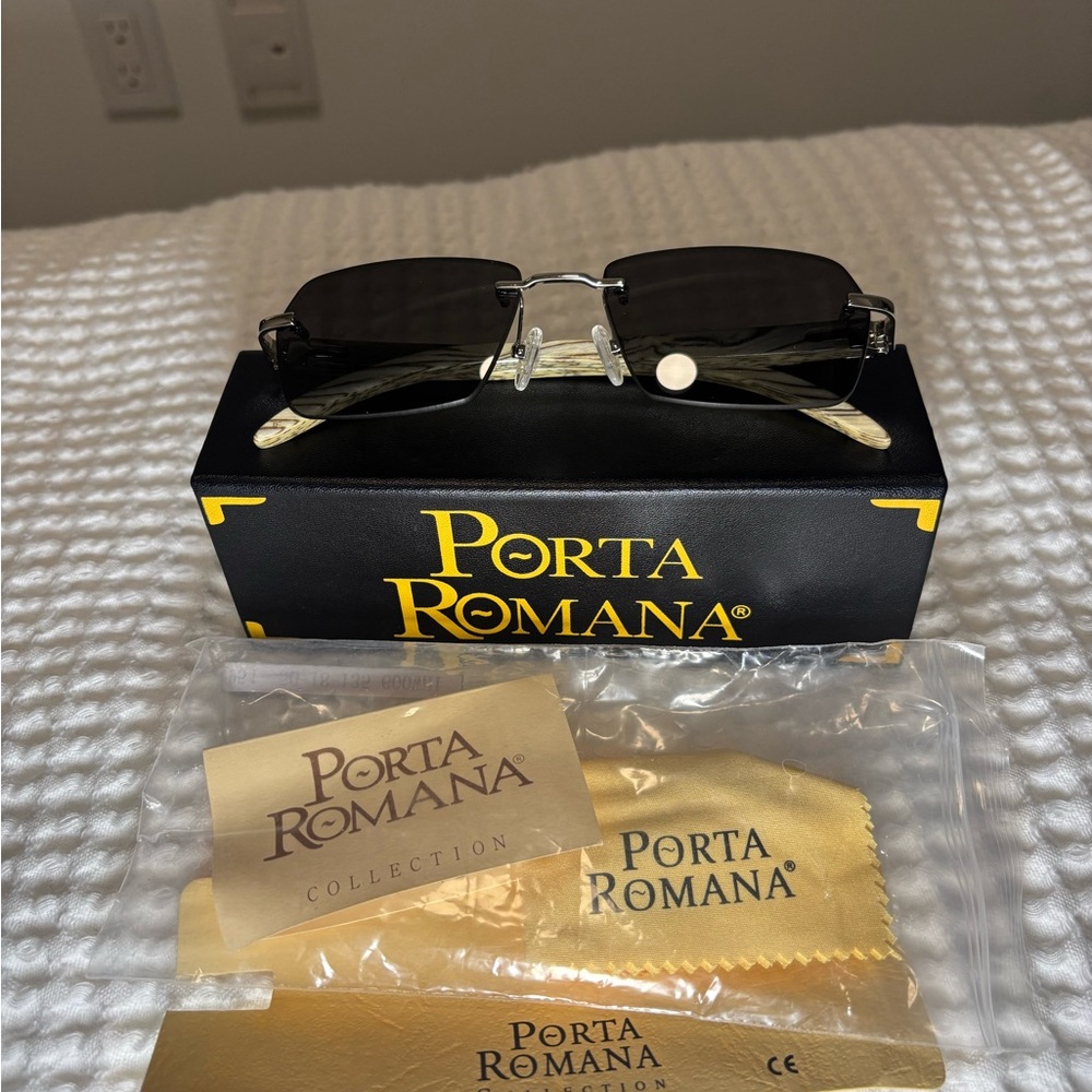 Porta Romana Dark Lens Sunglasses